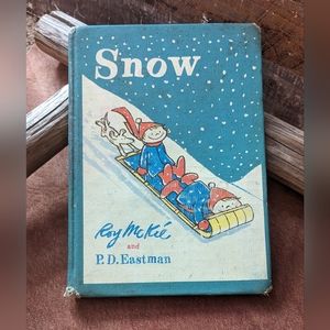 1962 Vintage Hardcover Snow By Roy Mckie & P D Eastman